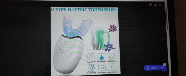 U shape Electric toothbrush